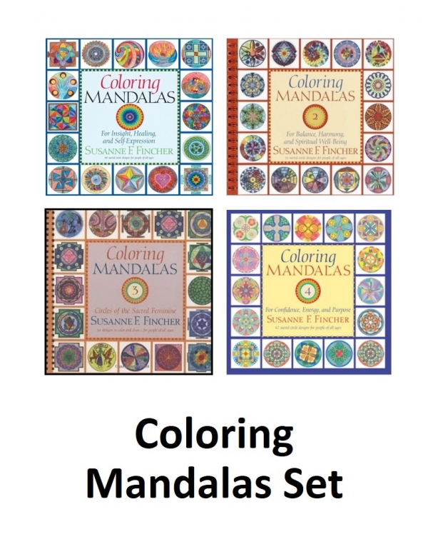 Coloring Mandalas Set<br> <b><font color='red'>(Series - Adult)</font></b>